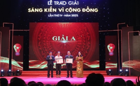 EVN có 4 sáng kiến được vinh danh tại "Sáng kiến vì cộng đồng"