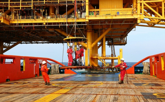 Petrovietnam về đích chỉ tiêu sản lượng khai thác dầu thô năm 2022