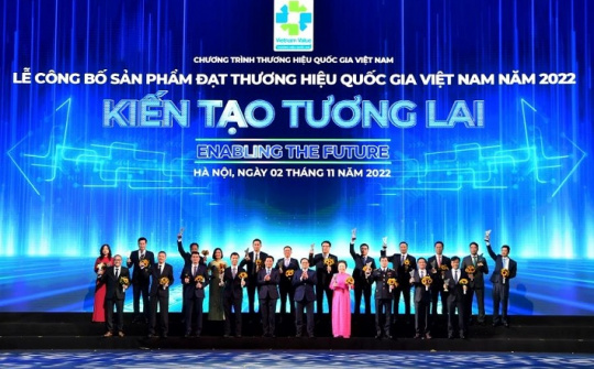 Vietcombank lần thứ 8 liên tiếp đạt Thương hiệu quốc gia Việt Nam