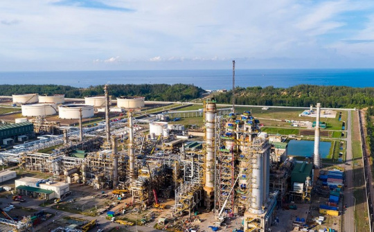 Nhà máy Lọc dầu Dung Quất nâng công suất lên 112% góp phần ổn định thị trường xăng dầu trong nước