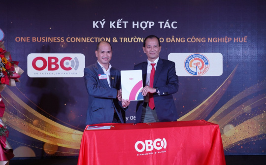 HueIC: Ký kết biên bản ghi nhớ hợp tác với OBC Việt Nam
