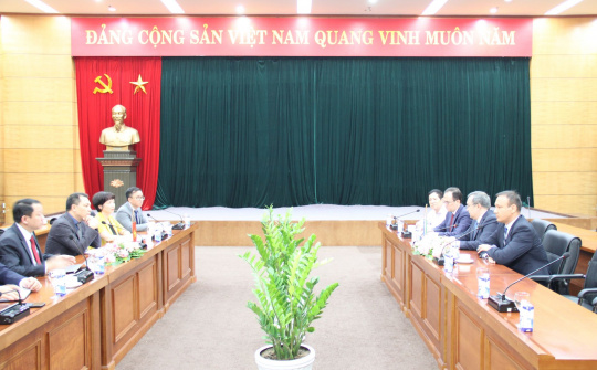Thứ trưởng Đặng Hoàng An tiếp Đại sứ Đặc mệnh toàn quyền Cộng hòa Uzbekistan
