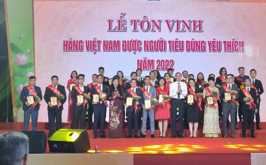 Hà Nội: Tôn vinh sản phẩm, dịch vụ hàng Việt Nam được người tiêu dùng yêu thích