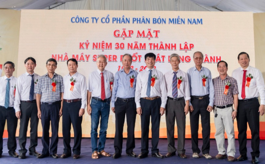 Nhà máy Super Phốt phát Long Thành: Tự hào hành trình 30 năm