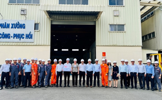 Đảng bộ EVNGENCO 3 đón tiếp Đoàn công tác Đảng ủy khối cơ sở Bộ Công Thương tại TP.HCM