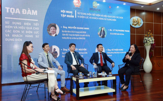 Ra mắt Bộ sản phẩm đào tạo và tập huấn về sử dụng điện tiết kiệm và hiệu quả