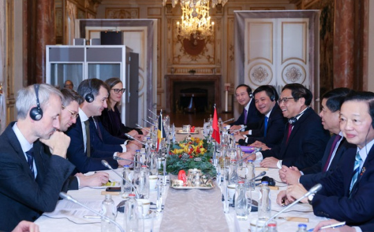 Việt Nam - Bỉ đẩy mạnh quan hệ Đối tác chiến lược về nông nghiệp, hợp tác đầu tư, thương mại