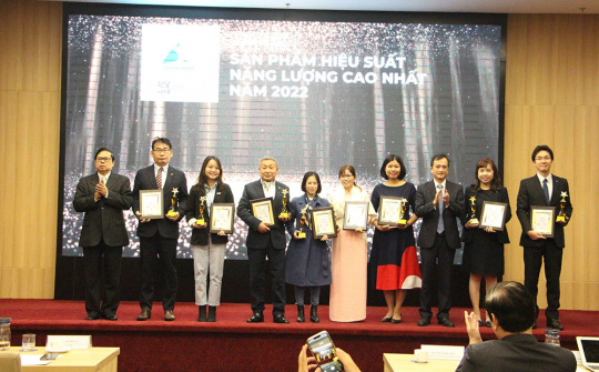 Chứng nhận 79 sản phẩm hiệu suất năng lượng cao nhất năm 2022