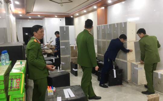 Cục QLTT Nam Định: Tạm giữ số lượng lớn thiết bị âm thanh