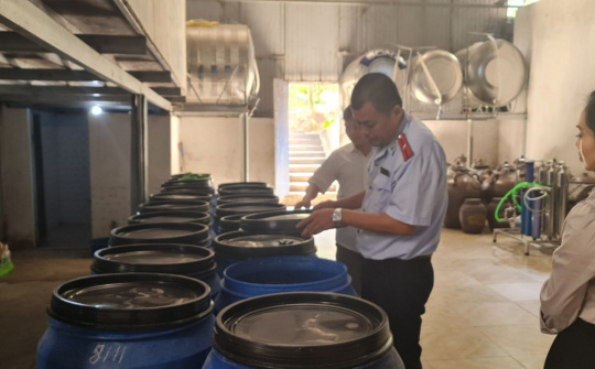 Tuyên Quang kiểm tra an toàn thực phẩm 30 cơ sở sản xuất kinh doanh