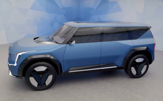 Soi chi tiết Kia EV9: Mẫu SUV chạy điện đáng chờ đợi của Kia