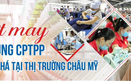 [E-magazine] Dệt may tận dụng CPTPP để bứt phá tại thị trường châu Mỹ