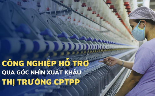 Công nghiệp hỗ trợ qua góc nhìn xuất khẩu vào thị trường CPTPP