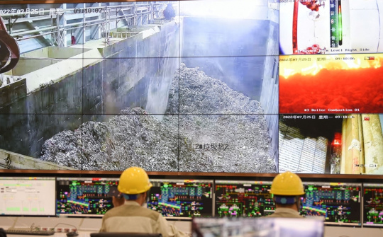 Nhà máy điện rác lớn nhất Việt Nam chính thức hòa lưới điện quốc gia