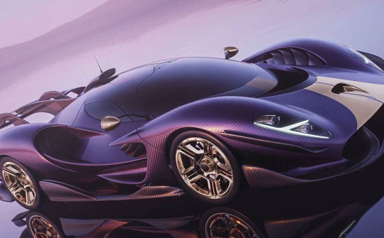 De Tomaso P900: Hypercar thuần chất với động cơ V12