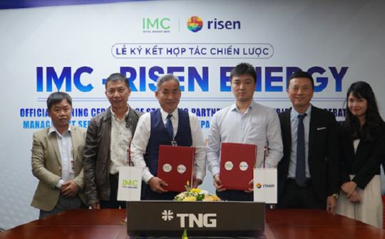 IMC hợp tác cùng Risen Energy thúc đẩy chuyển đổi năng lượng sạch