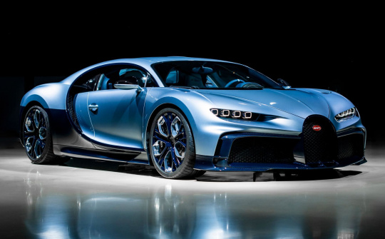Chi tiết Bugatti Chiron Profilée độc nhất thế giới