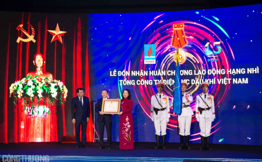 PV Power đón nhận Huân chương Lao động hạng Nhì