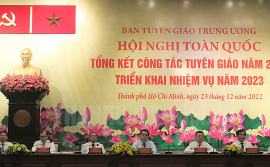 Công tác tuyên giáo đã "đi trước mở đường, đi cùng thực hiện, đi sau tổng kết"
