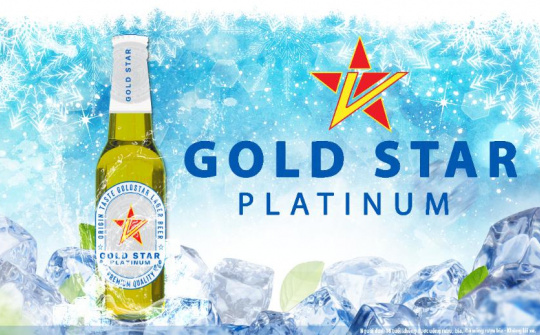 Bia Hà Nội - Nghệ Tĩnh: Sẽ cho ra mắt phiên bản Bia chai Gold Star Platinum