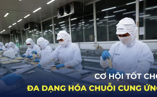 Cơ hội tốt cho đa dạng hóa chuỗi cung ứng