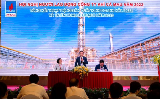 Công ty Khí Cà Mau tổ chức thành công Hội nghị người lao động năm 2022