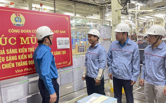 Công đoàn Công Thương: Bảy trọng tâm thúc đẩy chương trình “1 triệu sáng kiến”