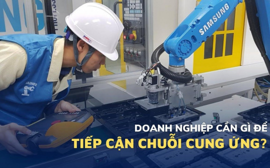 Doanh nghiệp cần gì để tiếp cận chuỗi cung ứng toàn cầu?