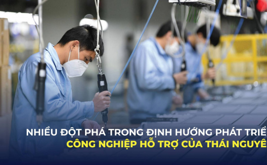Nhiều đột phá trong định hướng phát triển công nghiệp hỗ trợ của Thái Nguyên