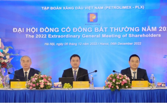 Petrolimex thông qua 3 nội dung quan trọng tại phiên họp bất thường lần 2 năm 2022