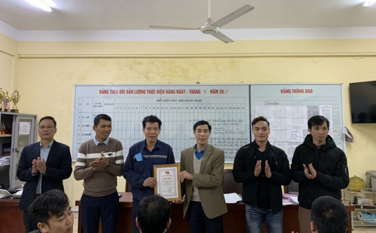 Than Mông Dương: Tuyên dương 14 tấm gương “Người thợ mỏ - Người chiến sỹ”