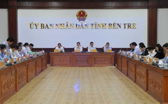 Bộ Công Thương đồng hành gỡ khó, cùng Bến Tre phát triển công nghiệp - thương mại - năng lượng