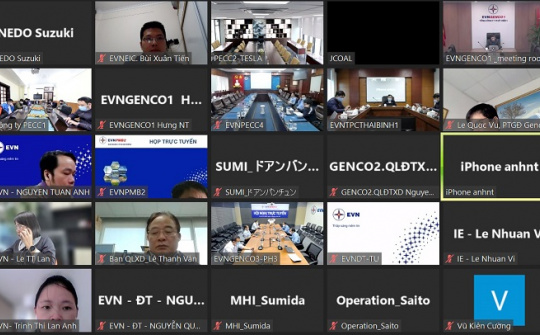 EVN trao đổi về công nghệ than sạch với các đối tác Nhật Bản