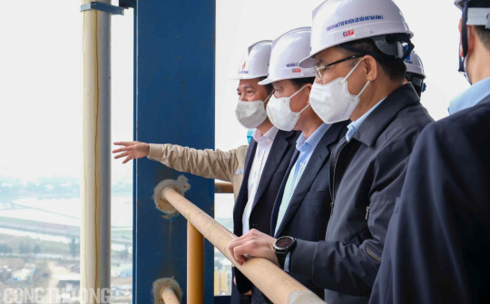 Xuân về trên công trường Thái Bình 2: Niềm tin và nỗ lực sẽ đưa dự án về đích đúng tiến độ