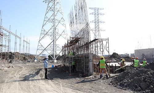 Bàn giao móng dự án đường dây 500 kV Vân Phong - Vĩnh Tân trong tháng 2