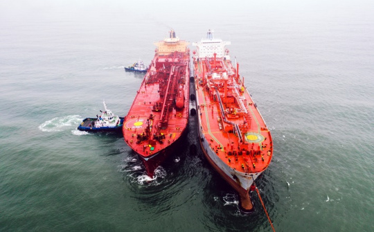 PVGAS Trading: Hoàn thành nối ống, nhập chuyến tàu LPG lạnh “chào Xuân”