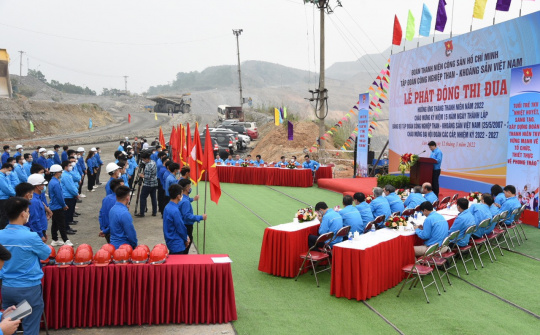 Tuổi trẻ TKV phát động thi đua hưởng ứng Tháng Thanh niên 2022