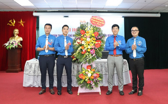 Công ty Nhiệt điện Thái Bình: Tổ chức thành công Đại hội Đoàn Thanh niên nhiệm kỳ 2022-2027