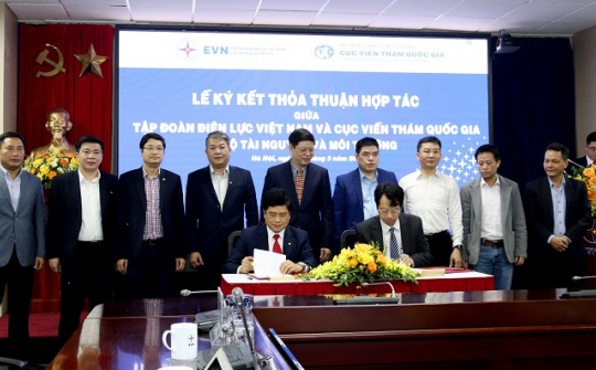 EVN hợp tác với Cục Viễn thám Quốc gia