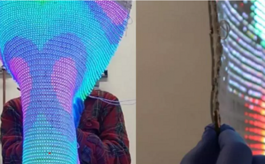 Ứng dụng mới trong dệt may, phát triển loại vải thông minh có thể cảm biến