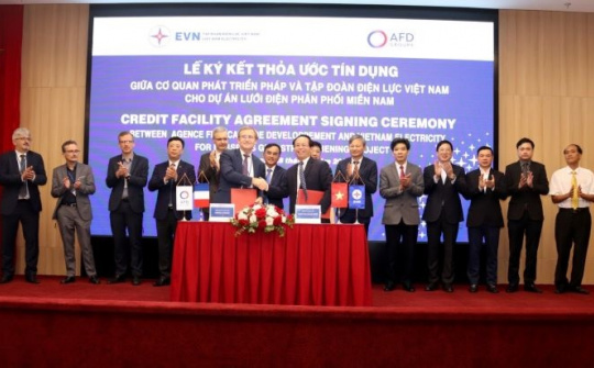 EVN ký kết Thỏa ước tín dụng khoản vay không bảo lãnh Chính phủ của AFD