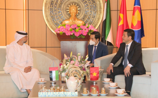Việt Nam - UAE: Thúc đẩy hợp tác trong lĩnh vực năng lượng, dầu khí