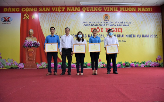 Công đoàn Công ty Nhôm Đắk Nông triển khai nhiệm vụ năm 2022
