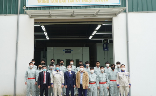 Khai giảng Khóa 4 “Học bổng dạy nghề Toyota”