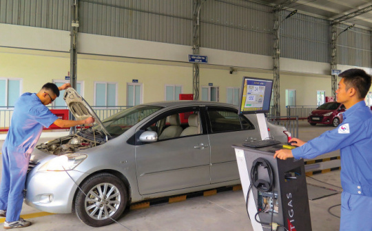 Điều chỉnh giá dịch vụ kiểm định an toàn kỹ thuật xe ô tô