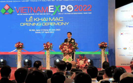 Vietnam Expo 2022 thu hút hơn 400 doanh nghiệp trong nước và quốc tế
