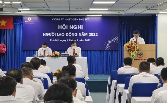 Chăm lo đời sống người lao động là nhiệm vụ trọng tâm của Công ty Nhiệt điên Phú Mỹ