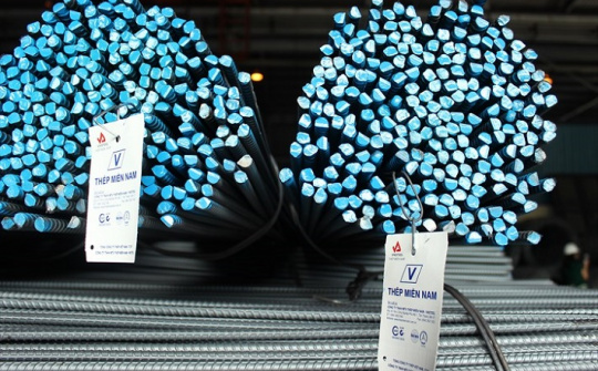 Tổng công ty Thép Việt Nam tiêu thụ thép Quý 1/2022 tăng 10% so với cùng kỳ