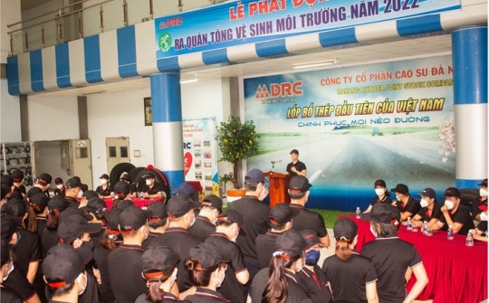 DRC ra quân tổng vệ sinh môi trường