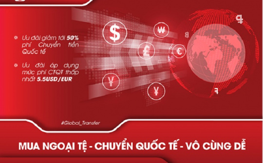 SeABank áp dụng mức phí “kịch sàn” và ưu đãi lên tới 50% cho các giao dịch chuyển tiền quốc tế